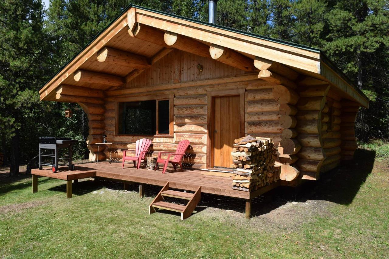 Rocky Mountain Escape Dome & Log Cabin Rentals - Rock Lake Rock Lake Lodge Provincial Park Eksteriør billede