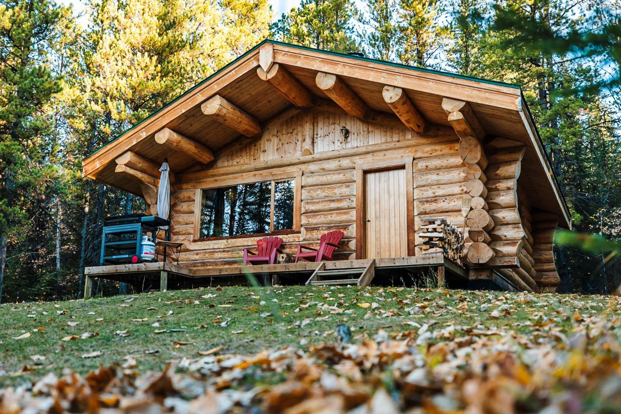 Rocky Mountain Escape Dome & Log Cabin Rentals - Rock Lake Rock Lake Lodge Provincial Park Eksteriør billede