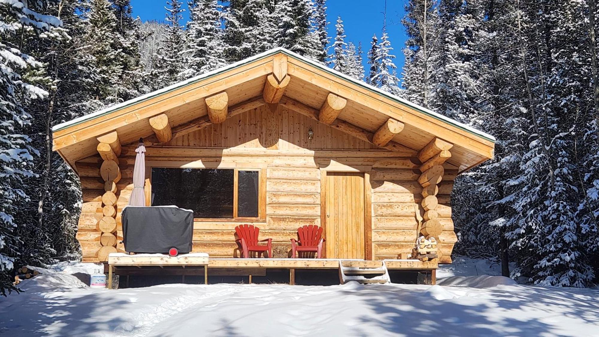 Rocky Mountain Escape Dome & Log Cabin Rentals - Rock Lake Rock Lake Lodge Provincial Park Eksteriør billede